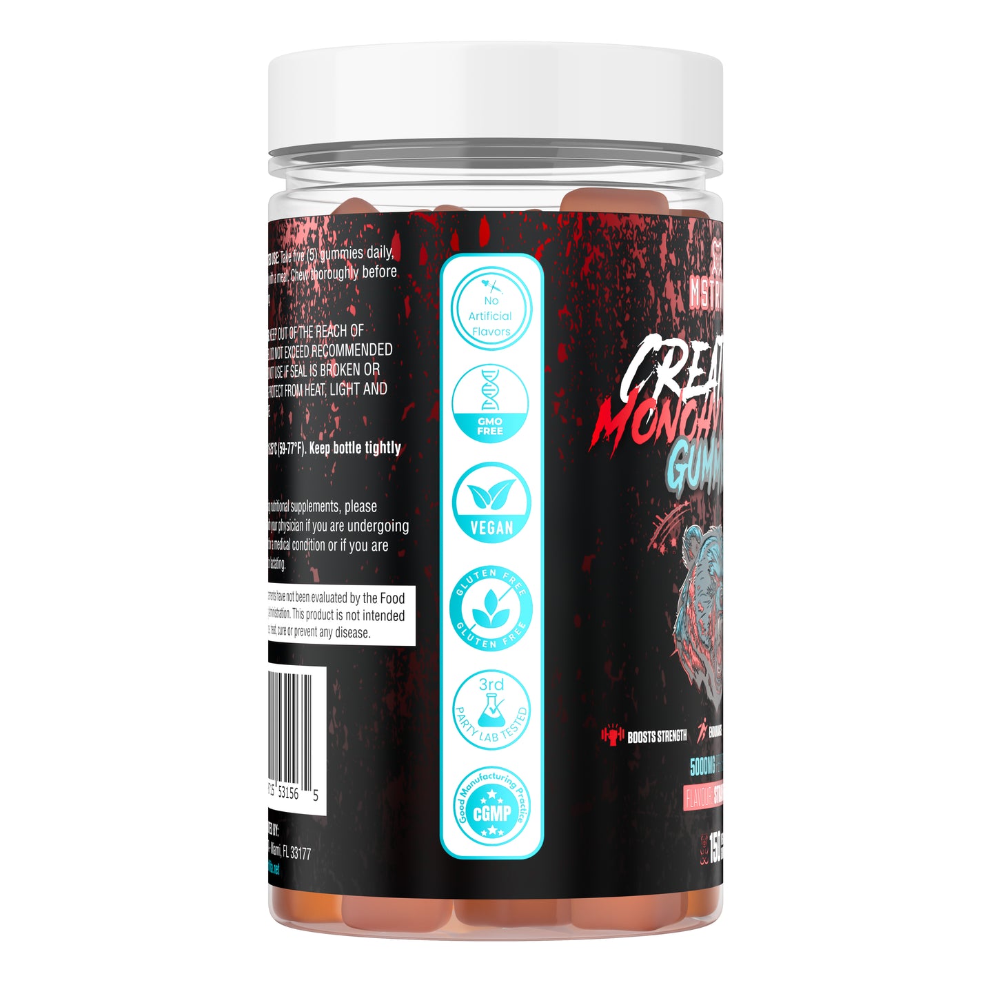 Creatine Monohydrate Gummies - MSTRVITA
