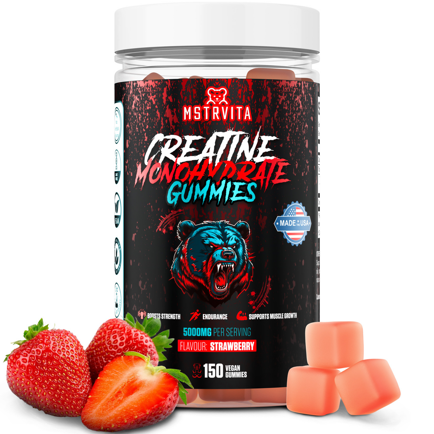 Creatine Monohydrate Gummies - MSTRVITA
