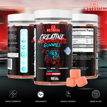 Creatine Monohydrate Gummies - MSTRVITA